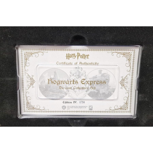 133 - Corgi Harry Potter Hogwarts Express diecast collector's set boxed with certificate limited edition n... 