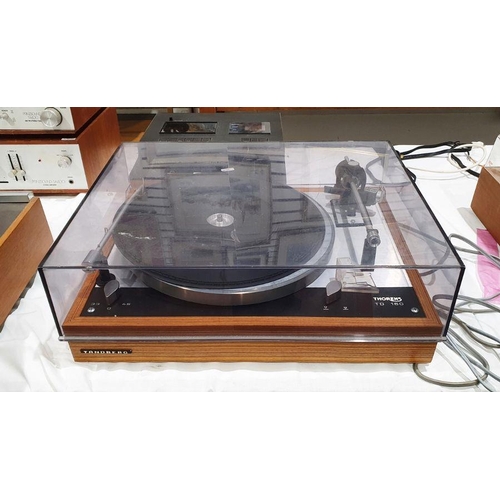 207 - Tandberg Thorens TD160 vintage turntable, serial no.064013 (no cartridge)