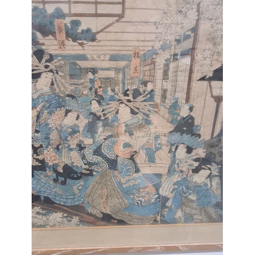 267 - After Utagawa Kunisada 
 Japanese woodblock print
 