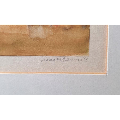 272 - Lindsay Bartholomew (20th century)
 Watercolour 
 Hare Hill, signed and dated '68 lower right, bears... 