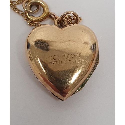 401 - 9ct gold bronze core bangle, a rolled gold chain bracelet with padlock clasp, a 9ct gold and metal f... 