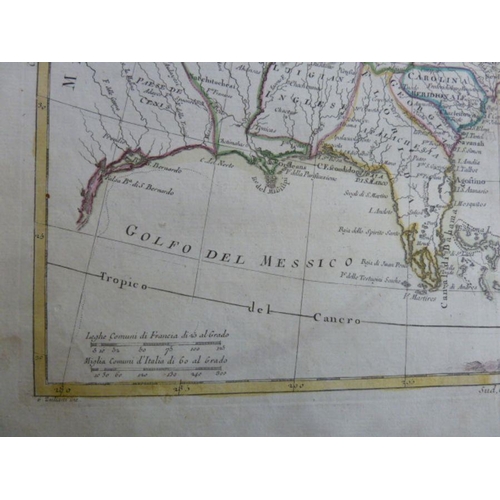 122 - After ZATTA, ANTONIO
  Il Canada, Le Colonie Inglesi con La Luigiana, e Florida. Venezia 1778,  Pres... 