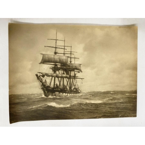 126 - Quantity of vintage large black and white photographs, including by Dudley Glanfield, maritime inter... 