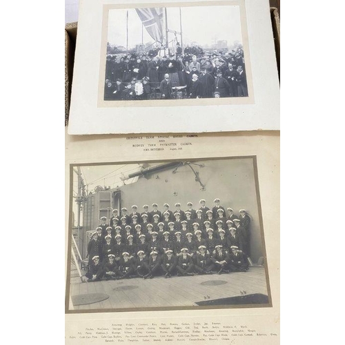 127 - Quantity of vintage black and white photographs of maritime interest to include the Clifton Club 192... 