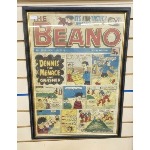 143 - Beano poster No. 1869 May 13th 1978, 69cm x 49cm, Victoria and Albert Museum poster, 'The Graphic La... 