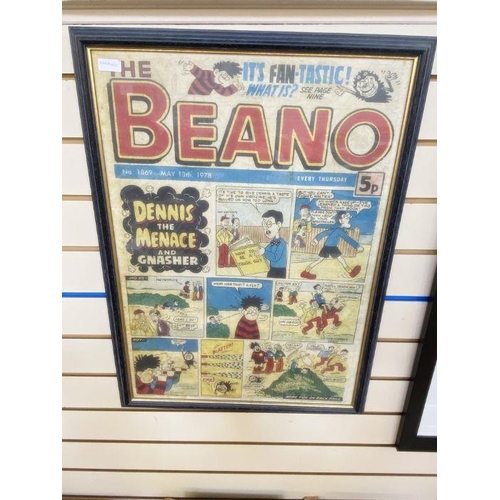 143 - Beano poster No. 1869 May 13th 1978, 69cm x 49cm, Victoria and Albert Museum poster, 'The Graphic La... 