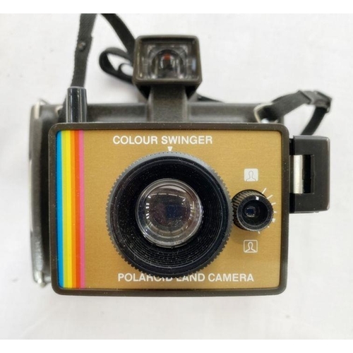 178 - Polaroid colour Swinger Land camera with land film, boxed