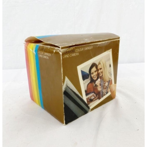 178 - Polaroid colour Swinger Land camera with land film, boxed