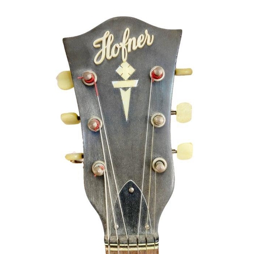 185 - Hofner Senator archtop electric guitar, c1965-71, labelled to inside serial no. 399(BRUN.E.1)