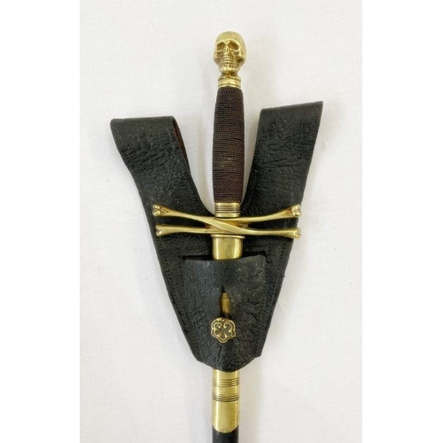 268A - Irish ceremonial sword, Masonic, complete with sheath