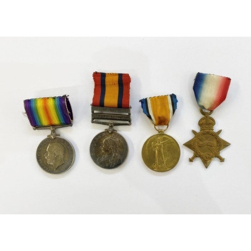 289 - Boer War Queen's South Africa medal with Orange Free State and cape colony clasps named to '6635 .PT... 