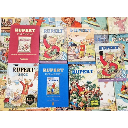 29 - Rupert Annuals and Adventure Series to include:- Adventure Series 12, 24, 23, 21, 22 and 48 and Rupe... 