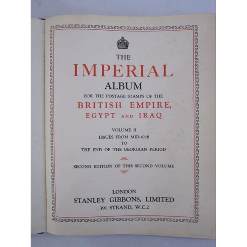 303 - All World: Green ‘Simplex’ and red ‘Imperial’ Albums (2) of mainly used definitives, commemoratives,... 