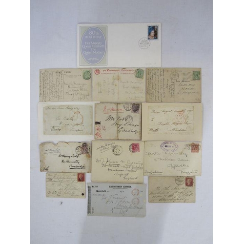 304 - GB, British Empire and rest of world (row): sleeve of mint/used definitive, commemorative. GB incl. ... 