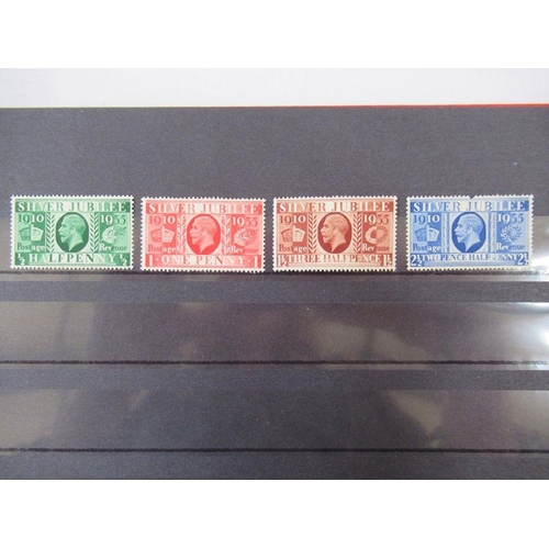 313 - GB/Gambia: Red stockbook, 3 stockcards, and various presentational pages (16) of Queen Victoria used... 