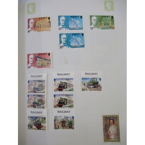 319 - GB and Isle of Man/Channel Islands: with decimal face value £400, collection of four albums (One Win... 