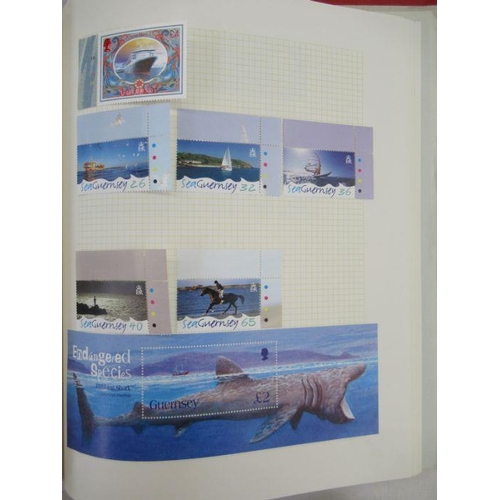 319 - GB and Isle of Man/Channel Islands: with decimal face value £400, collection of four albums (One Win... 