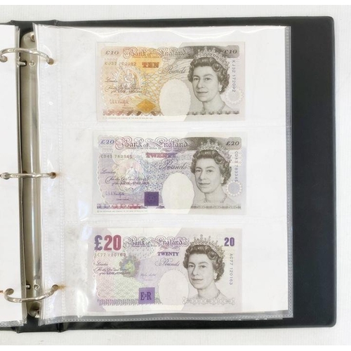 343 - Bank notes to include 1955 £5 note serial no. A54 A/035273 small split on one side