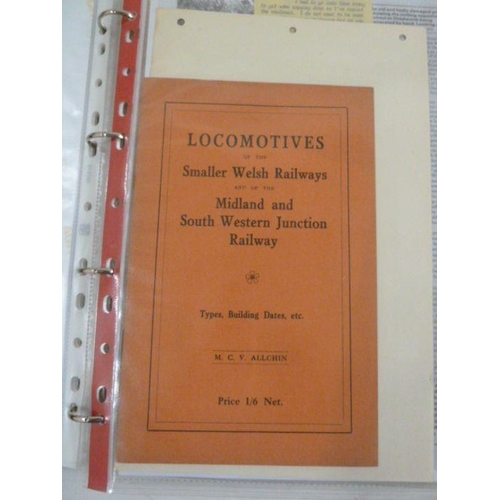 42 - Railwayana to include:- South West Interest to include:-
 A S Peck
 