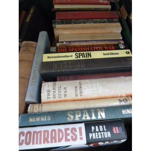 45 - Spanish history and Spanish Civil War to include:-
 Morton, H V 
 