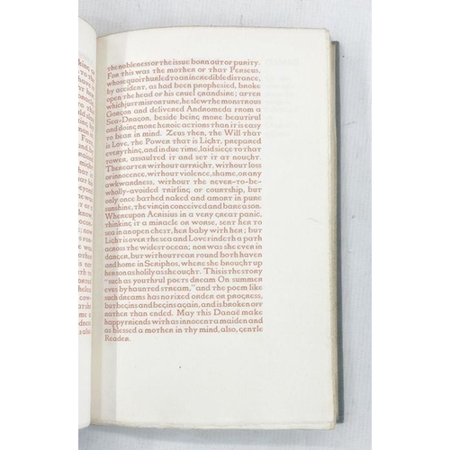 81 - [Vale Press]. De Cupidinis et Psyches Amoribus Fabula Anilis, 1st edition, Hacon & Ricketts, printed... 