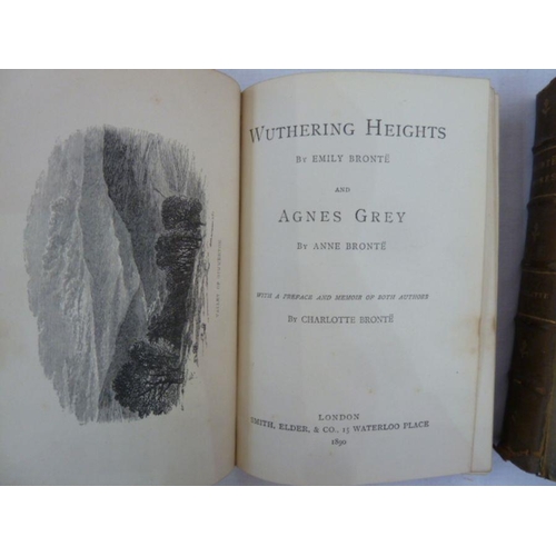 90 - Bronte's Works, Smith Elder & Co 1891 [ Currer Bell ]