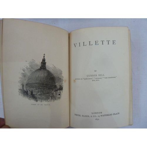 90 - Bronte's Works, Smith Elder & Co 1891 [ Currer Bell ]