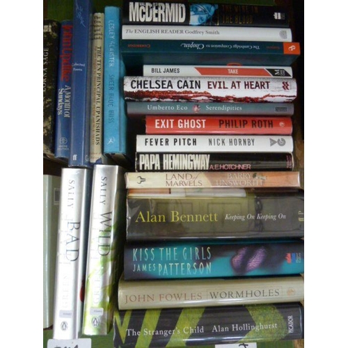 98 - Contemporary modern fiction, to include Alan Bennett, Nick Hornby, Philip Roth, Peter Ackroyd, T S E... 