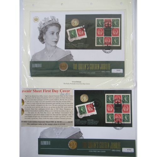 313 - GB/Gambia: Red stockbook, 3 stockcards, and various presentational pages (16) of Queen Victoria used... 