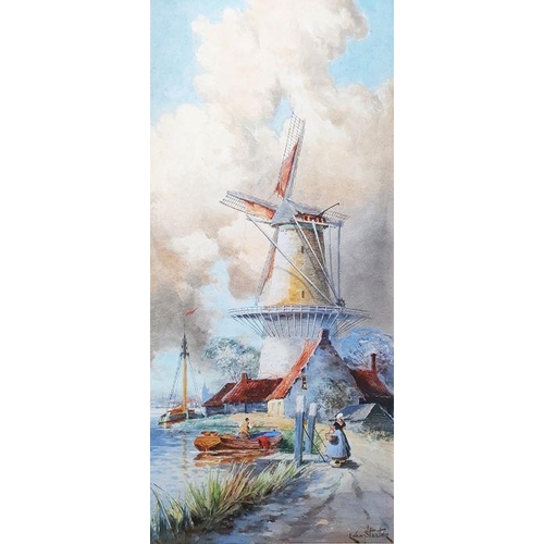 306 - Louis Van Staaten
 Watercolour 
 