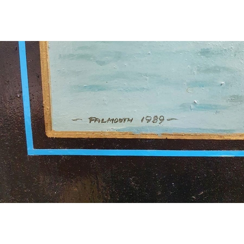 372 - Paul Bridgman (20th century school)
 Oil on panel
 