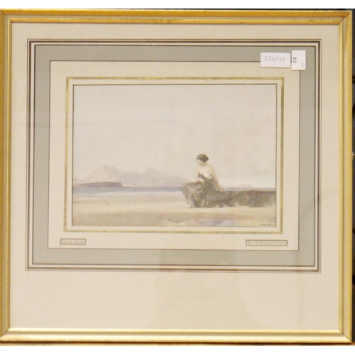 410 - After William Russell Flint 
 Colour print 
 