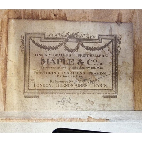 57 - Arthur David McCormick (1860-1943) 
 Watercolour drawing 
 Continental quayside scene with sailor we... 