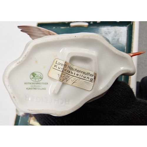 19 - Royal Crown Derby model of a Barn Owl, printed marks to base and signed J. Hillderson, date mark for... 