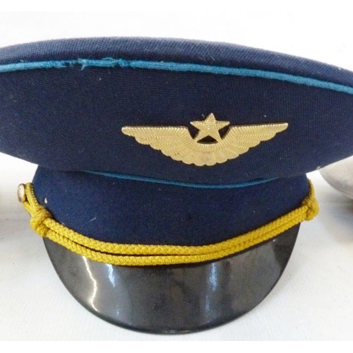 172 - Collection of eleven military and peace caps (11)