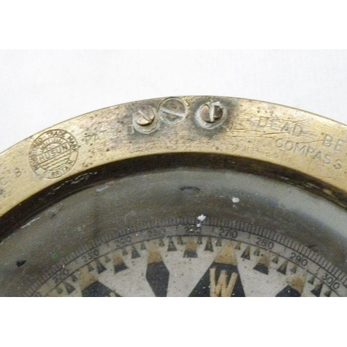 193 - Husun Dead-Beat compass, no.5190, PATd GT.BRIT.127135, 16cm diameter