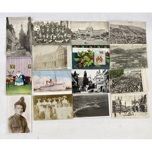 202 - Collection of postcards of military and wartime interest, 80 approx.