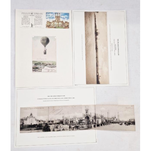 21 - Belgium: Liege World Fair exposition 1905 construction and promotion collection in two large volumes... 