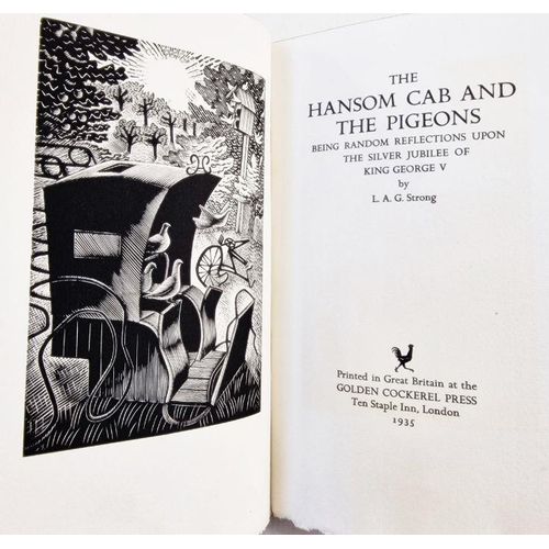 242 - Golden Cockerel Press - Strong, L.A.G.  'The Hansom Cab and the Pigeons - being Random Reflections u... 