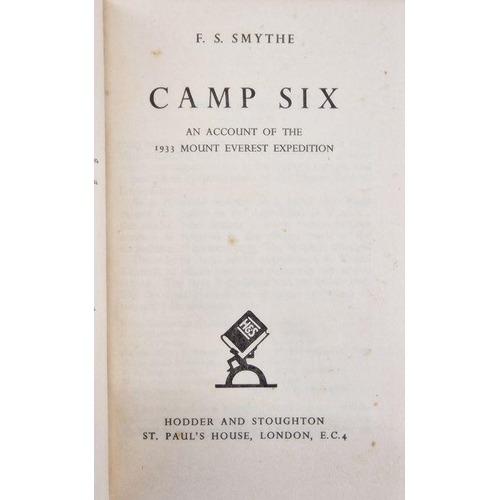 246 - Exploration and militaria to include:-
 Smythe, F. S.
 