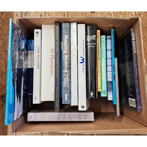 267 - Three boxes of books relating to art and photography, to include:-
 Watry, Maureen
 