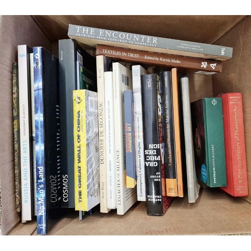 267 - Three boxes of books relating to art and photography, to include:-
 Watry, Maureen
 