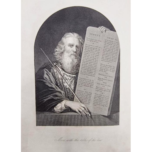 306 - Holy Bible, Rev. John Brown, Edinburgh, Thomas C. Jack, frontis portrait with tissue guard, chromoli... 