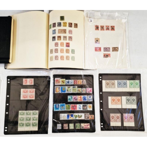 59 - All World - boxed accumulation of all world stamps in six albums, stockbook, packets/sleeves, mint a... 