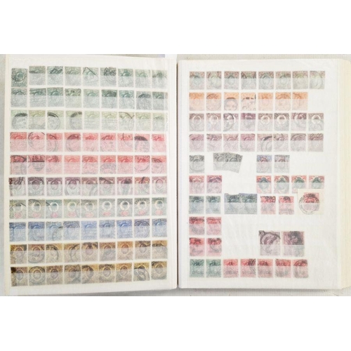 62 - GB QV to QEII mint and used definitives, commemorative and official collection in box of large SG GB... 