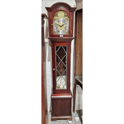 1241 - Late 20th century Fenclox of Suffolk grandmother clock, 152cm high