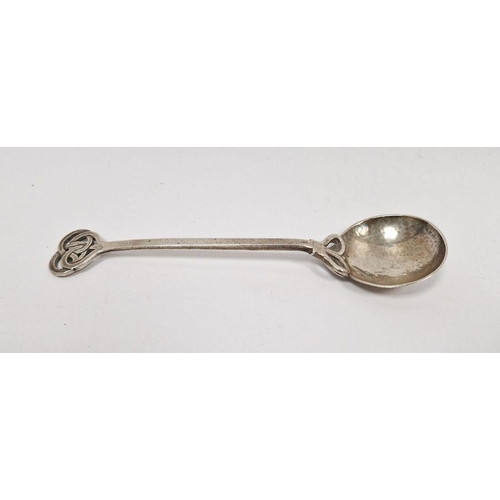 251 - Keswick School of Industrial Art silver spoon dated Chester 1909, 15cm long, 1ozt approx.