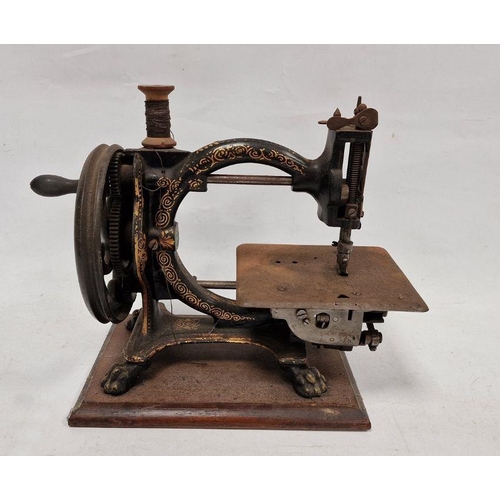 84 - Late 19th century 'Shakespeare' sewing machine by the Royal Sewing Machine Company, Birmingham, on m... 