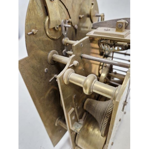 1029 - Late 18th century bracket clock movement by John Dwerrihouse, Berkeley Square, signed to dial and re... 