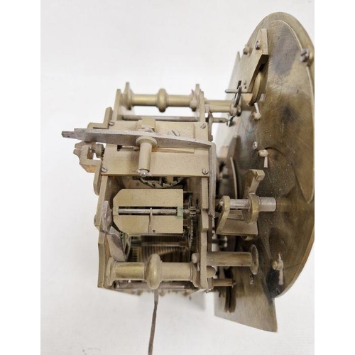 1029 - Late 18th century bracket clock movement by John Dwerrihouse, Berkeley Square, signed to dial and re... 